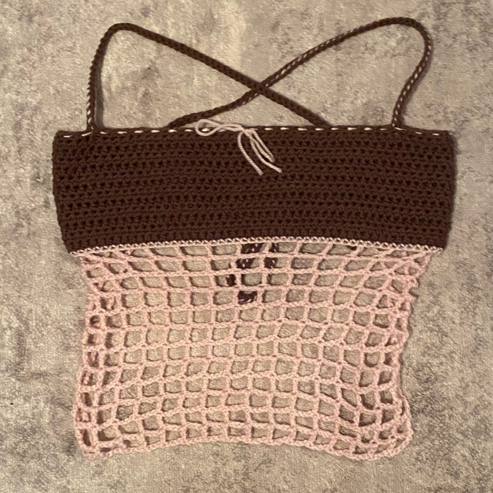 Handmade crochet cami